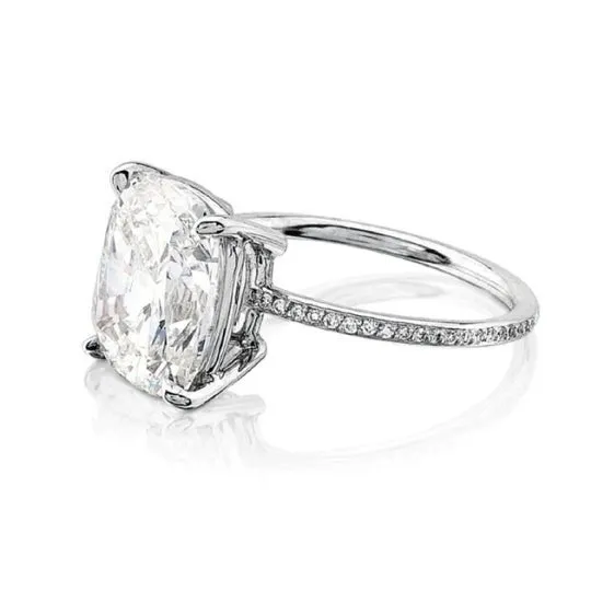 1 Carat Radiant Cut Diamond - F SI1 - 1.00ct - 191236