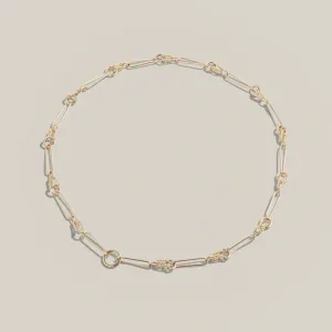14ky Twisted Link Chain by Lucy Delius