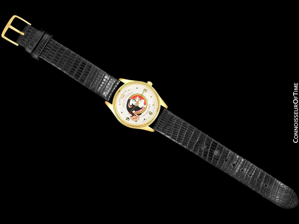 1993 Florida State University Seminoles Mens Championship Watch - Owned & Worn By Burt Reynolds