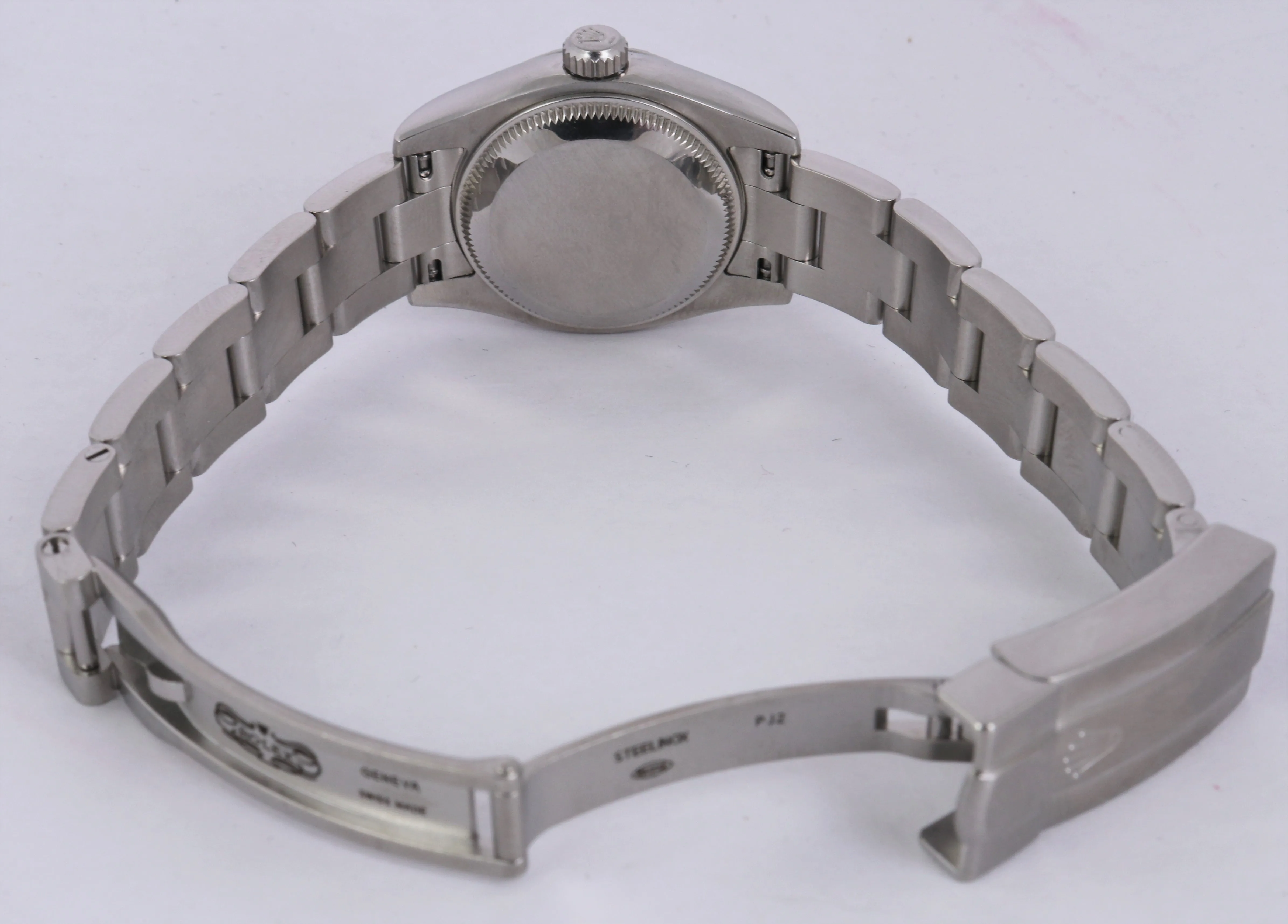 2009 Ladies Rolex Oyster Perpetual Salmon 176210 Stainless 26mm Oyster Watch