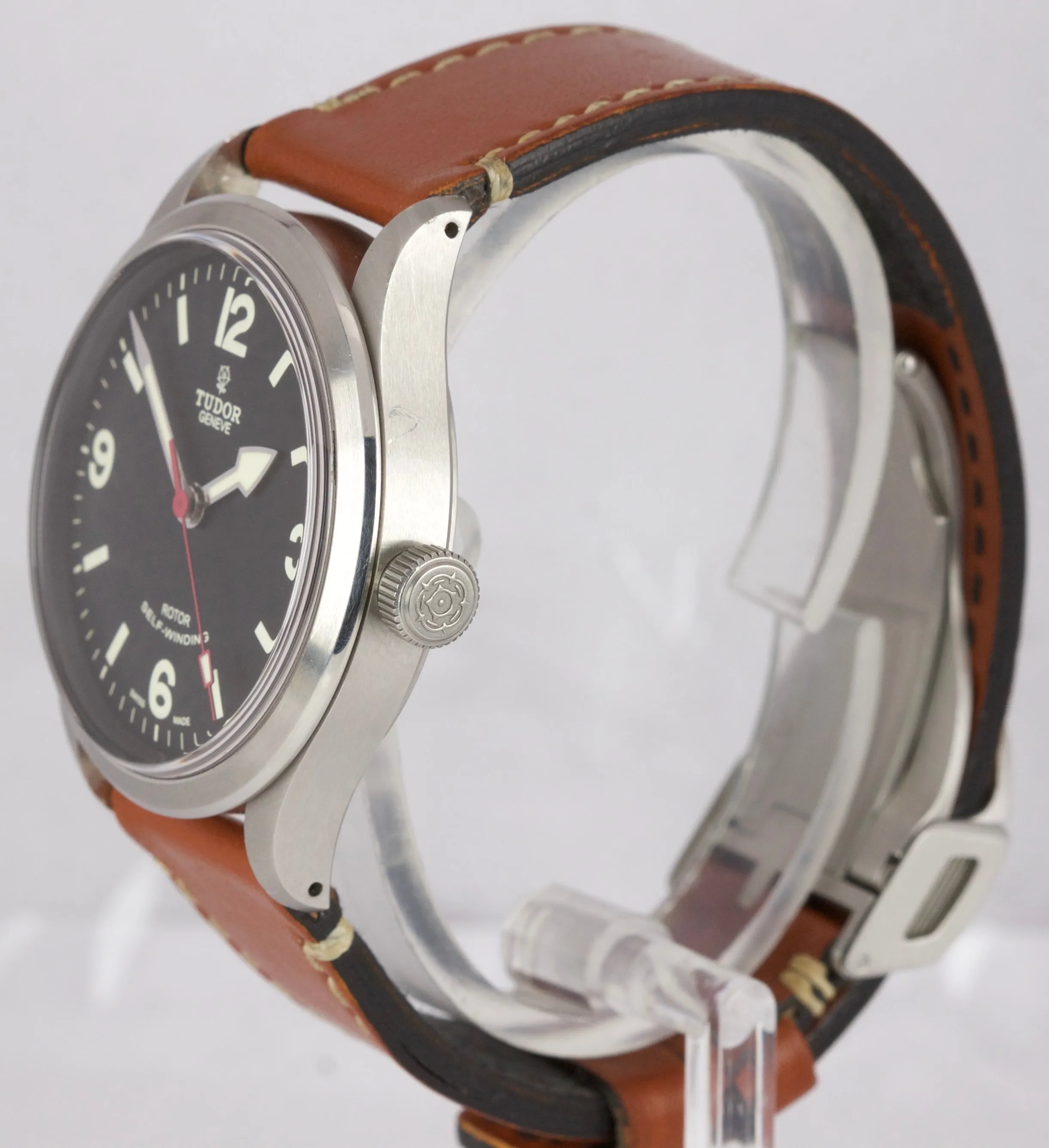 2016 TUDOR Heritage Ranger Stainless Steel 41mm Black Automatic Watch M79910