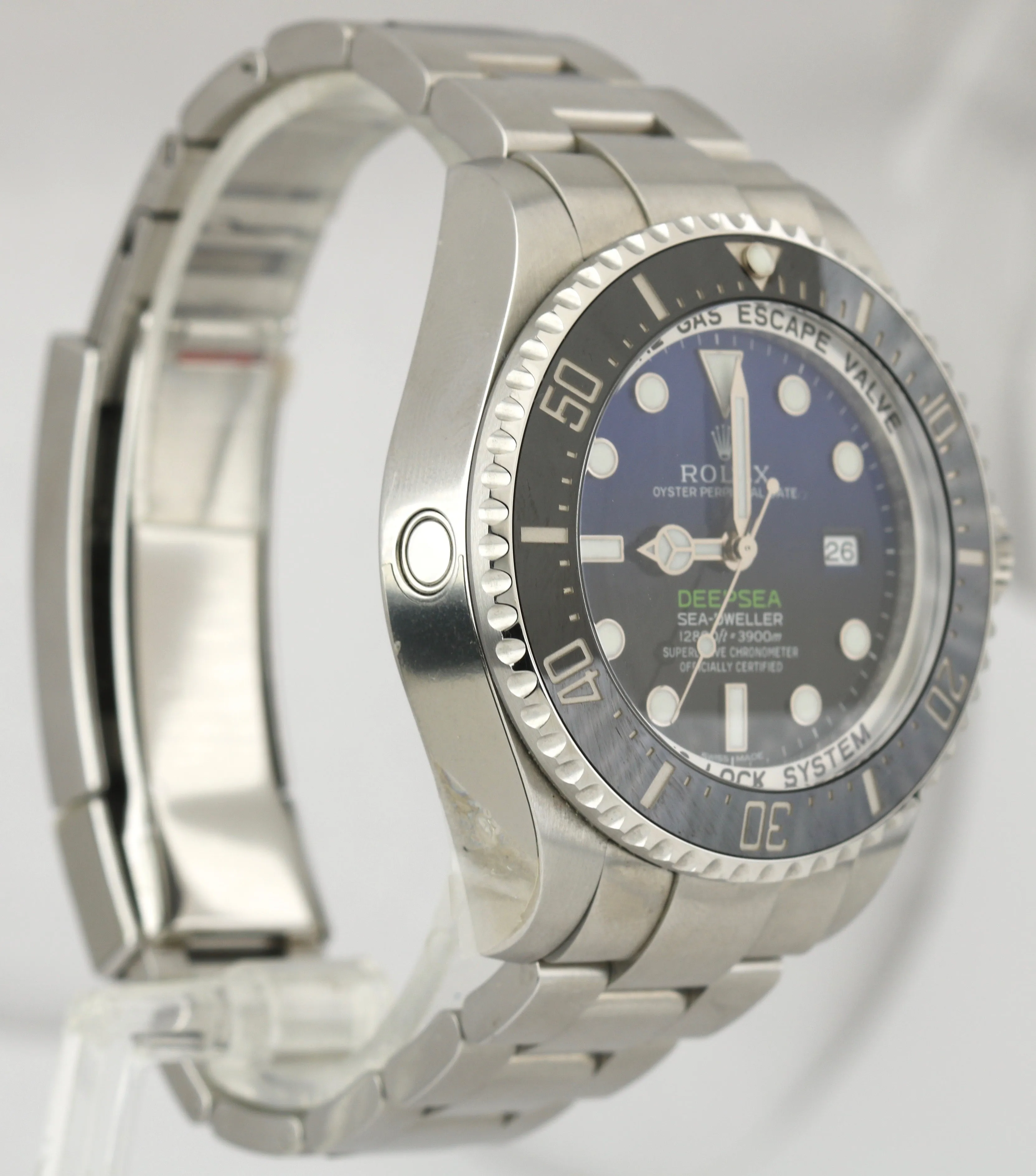 2017 Rolex Sea-Dweller Deepsea James Cameron Blue 44mm Steel 116660 Watch B P