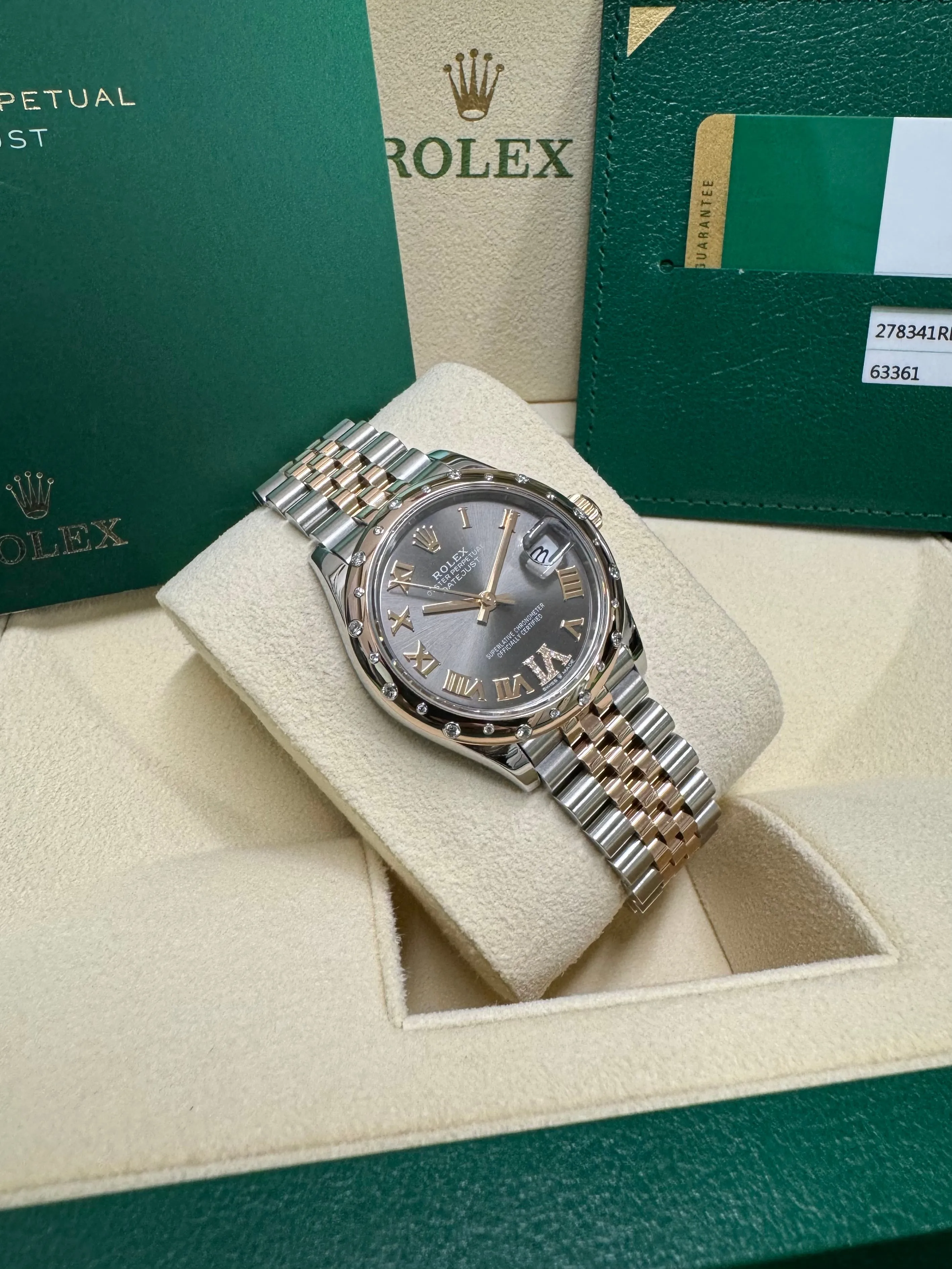 2019 Rolex Ladies Datejust 31 278341RBR