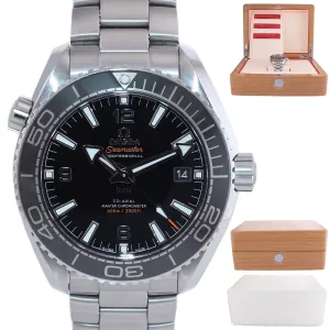 2021 PAPERS Omega Seamaster Planet Ocean 44mm 215.30.44.21.01.001 Black Watch