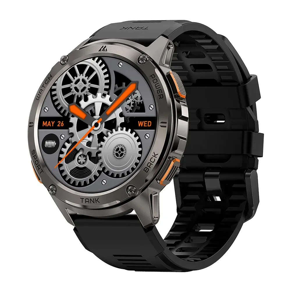 2024 KOSPET TANK T3 Smart Watch For Men 500mAh 60Days Battery IP69K 5ATM Waterproof AMOLED Bluetooth Call Military Men's Watches