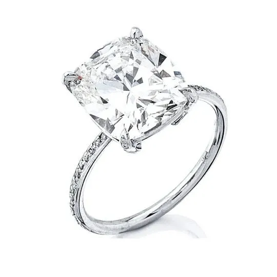 3/4 Carat Cushion Cut Diamond - I VS2 - 0.71ct - 85524