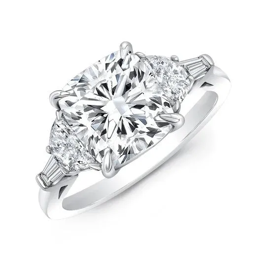 3/4 Carat Cushion Cut Diamond - I VS2 - 0.71ct - 85524