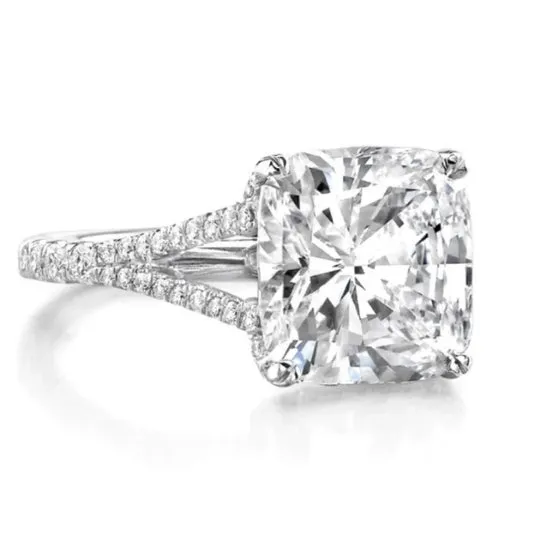3/4 Carat Cushion Cut Diamond - I VS2 - 0.71ct - 85524