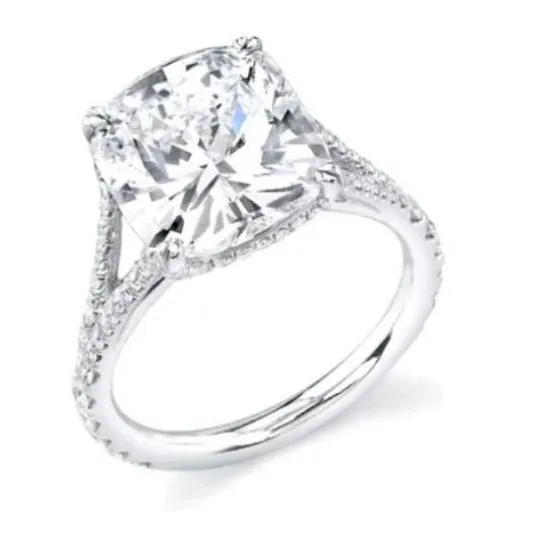 3/4 Carat Cushion Cut Diamond - I VS2 - 0.71ct - 85524
