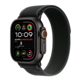 Apple Watch Ultra 2 GPS   Cellular 49mm Black Titanium Case with Black Trail Loop - M/L