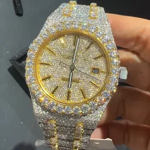 Audemars Piguet Moissanite Diamond Watch w 51