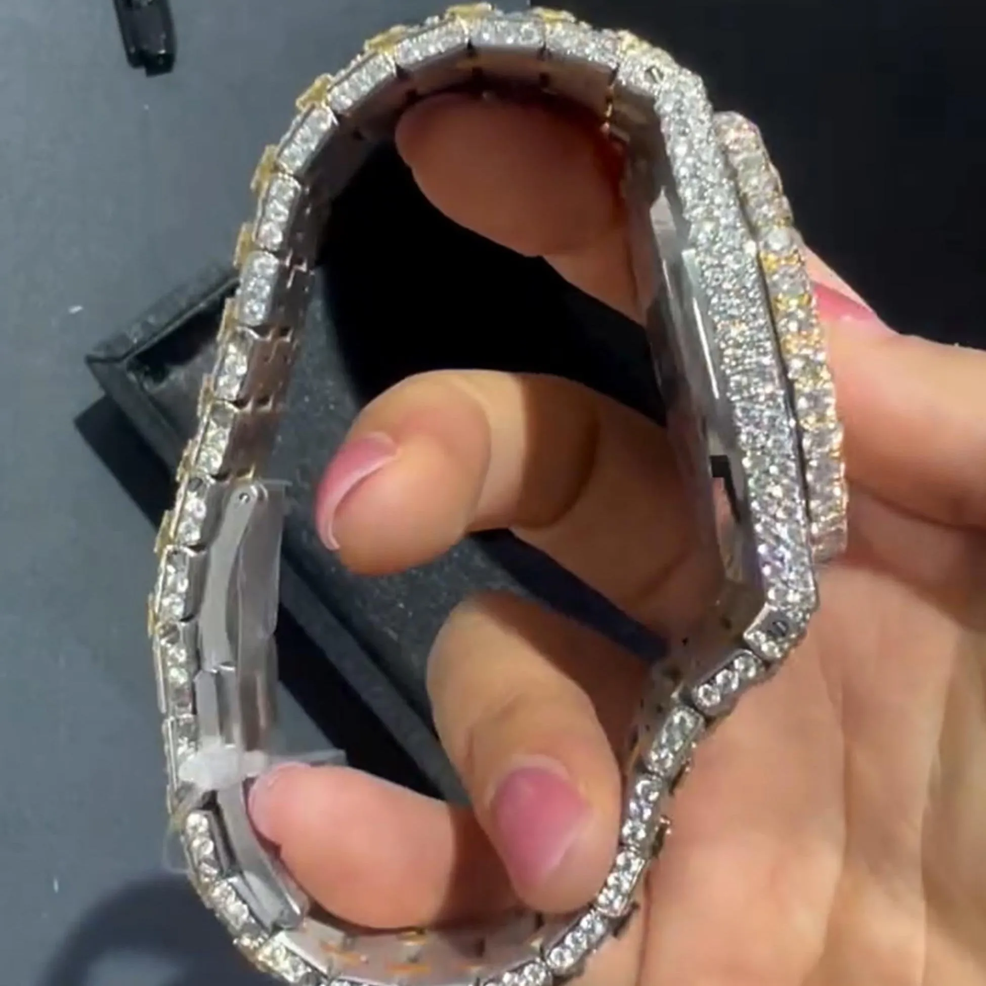 Audemars Piguet Moissanite Diamond Watch w 51