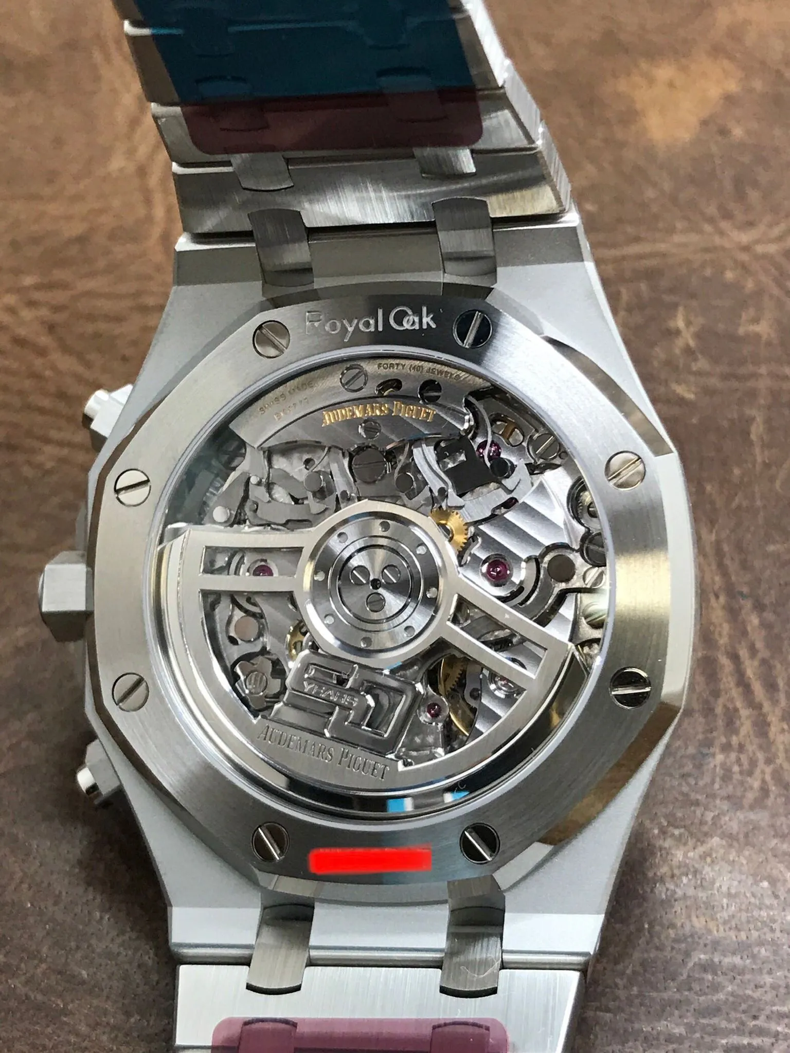 Audemars Piguet Royal Oak 50th Anniversary BNIB 26240ST.OO.1320ST.06 Black Dial Automatic Men's Watch