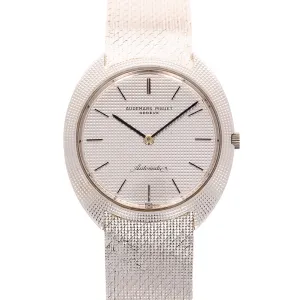 Audemars Piguet White Gold Automatic Tonneau Watch