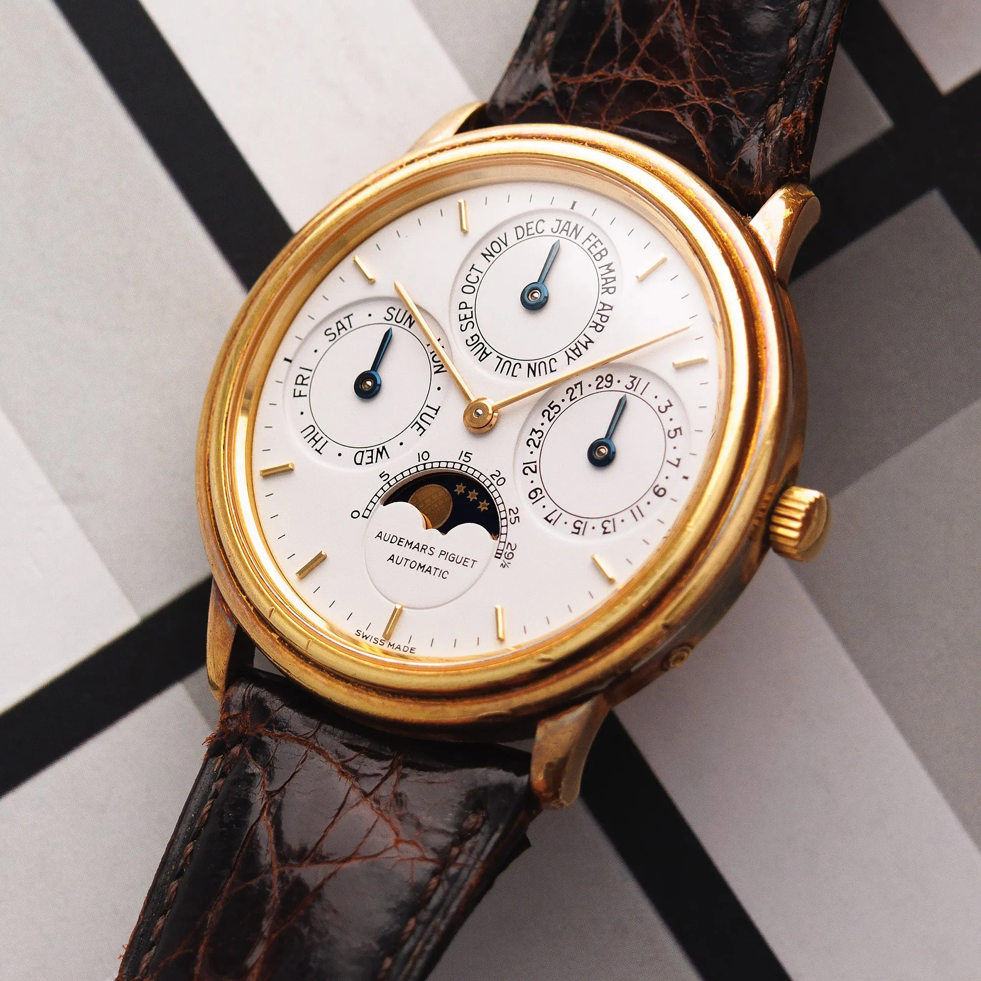 Audemars Piguet Yellow Gold Quantieme Perpetual Ref. 25548BA