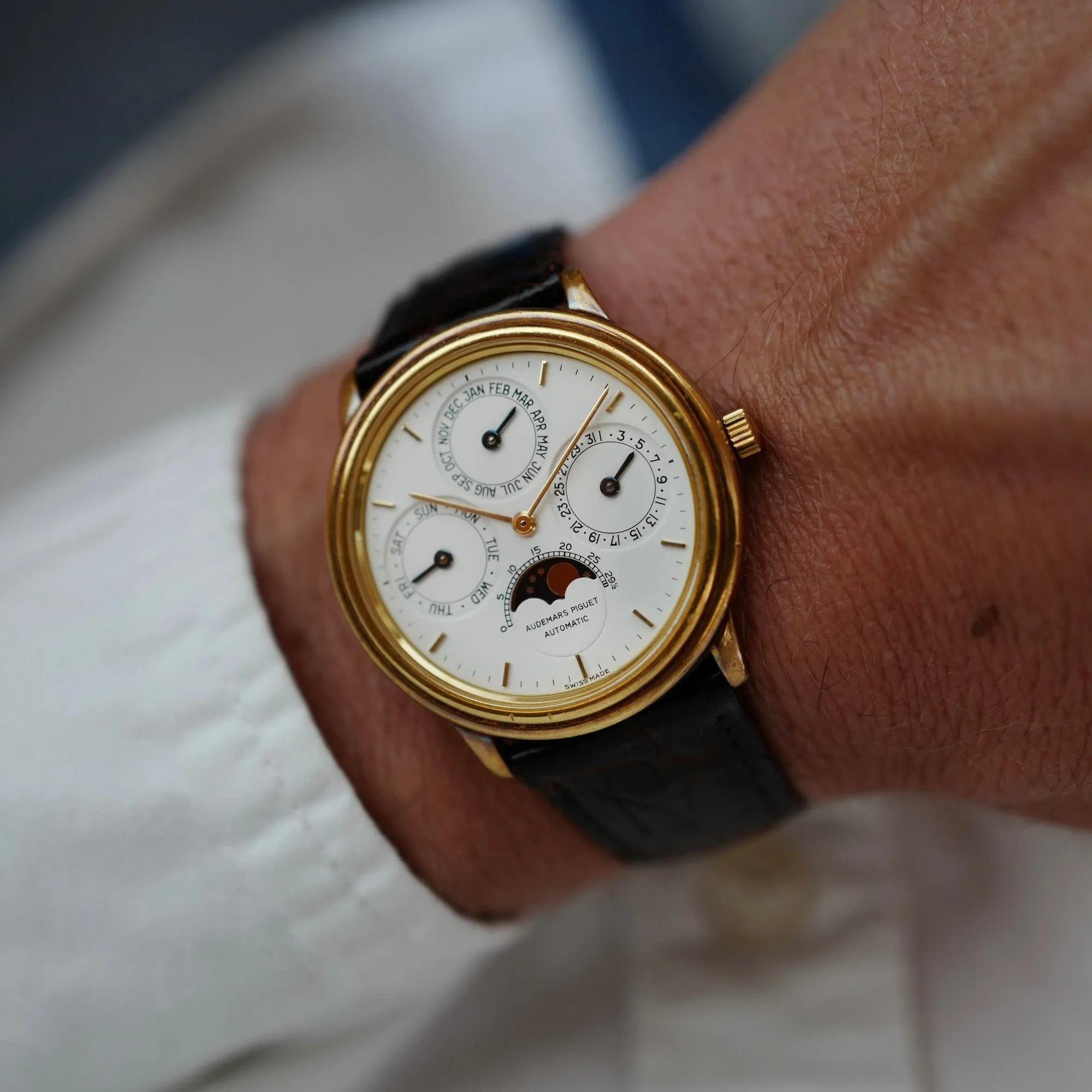 Audemars Piguet Yellow Gold Quantieme Perpetual Ref. 25548BA