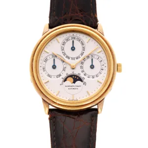 Audemars Piguet Yellow Gold Quantieme Perpetual Ref. 25548BA