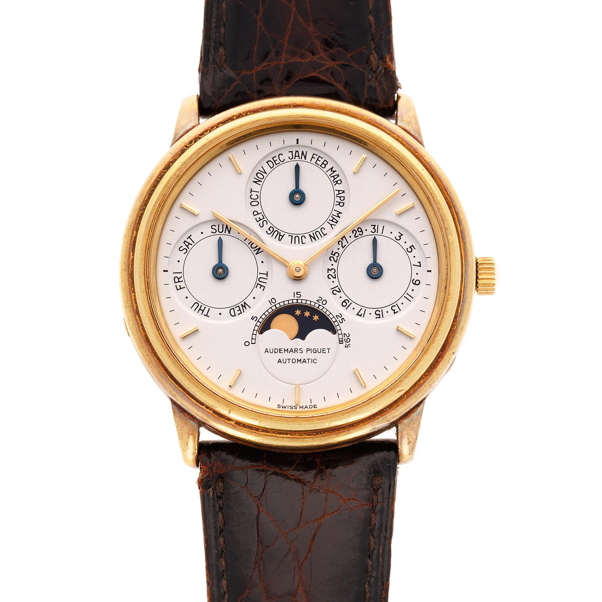 Audemars Piguet Yellow Gold Quantieme Perpetual Ref. 25548BA