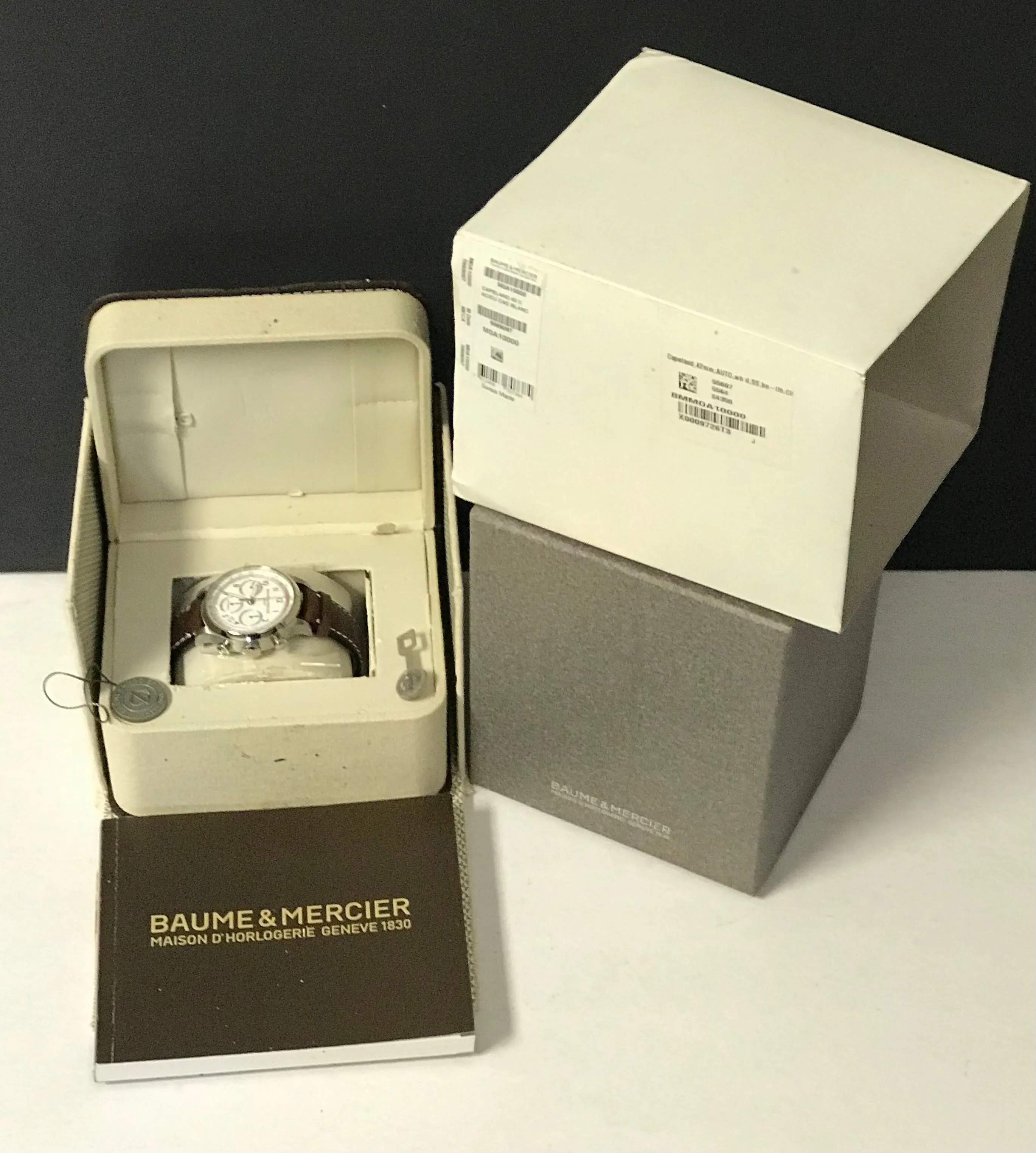 Baume & Mercier Capeland 65687 White Dial Automatic Men's Watch