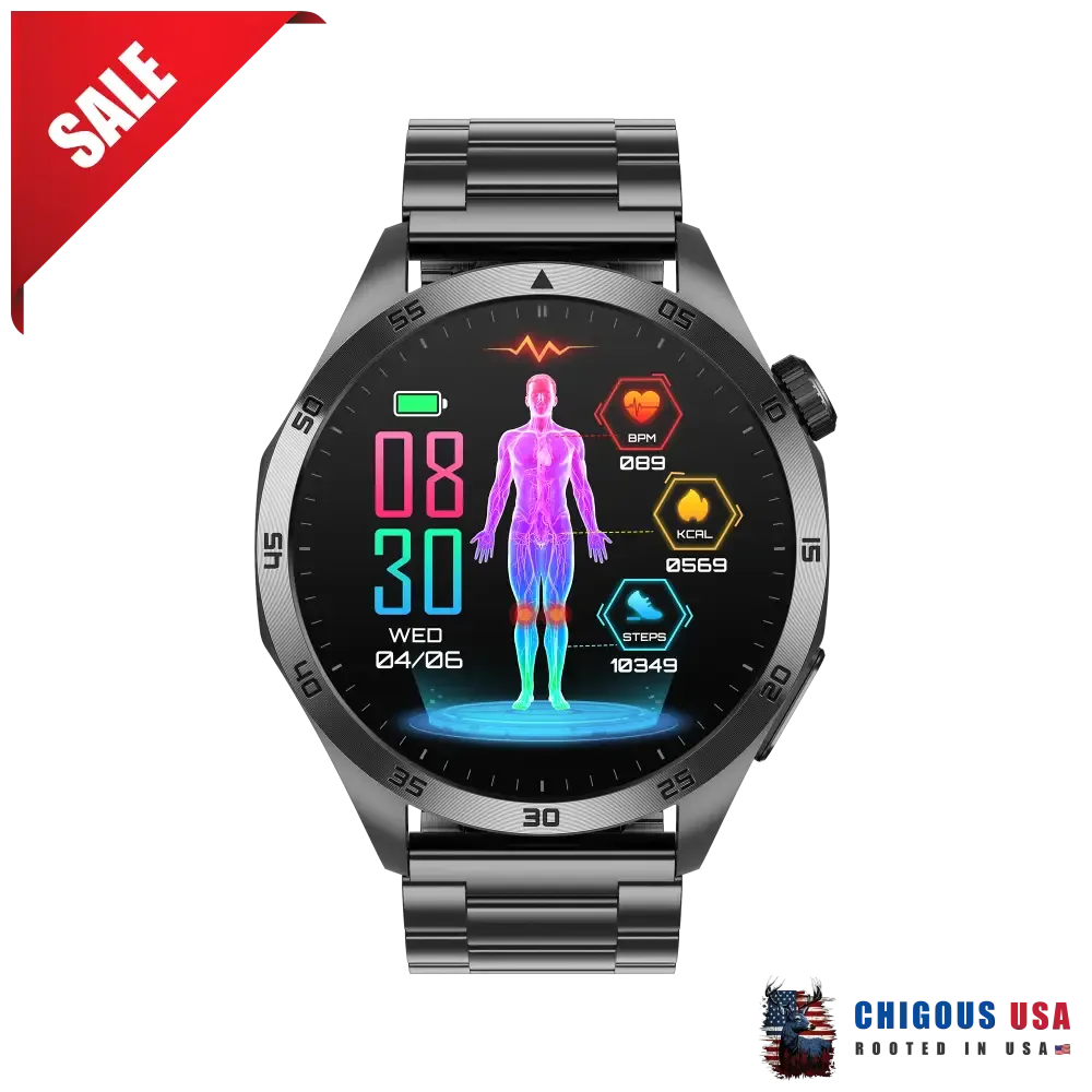 Bearscome pro 4 Intelligent micro-physical examination Blood Glucose ECG Pressure Blood Oxygen Smartwatch