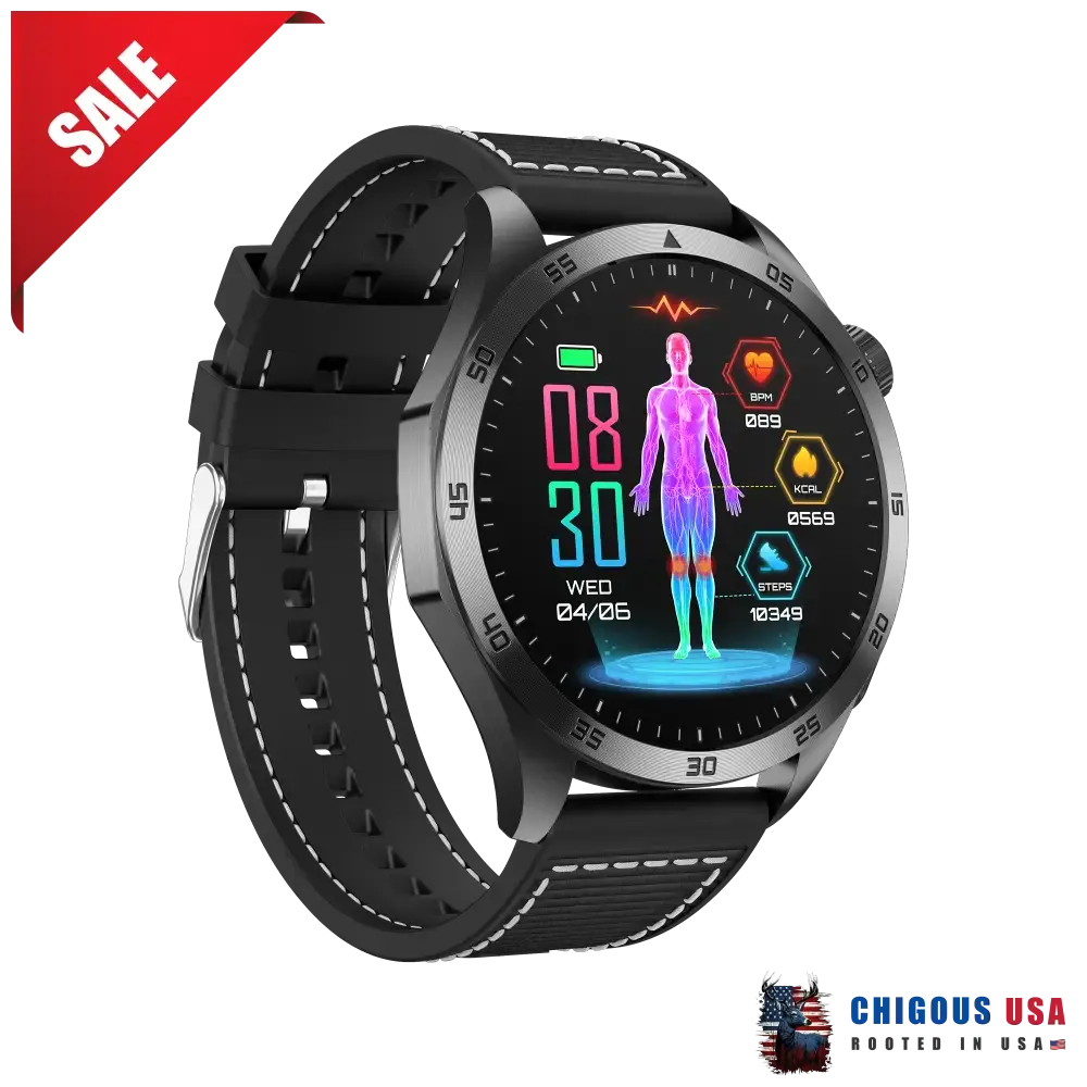 Bearscome pro 4 Intelligent micro-physical examination Blood Glucose ECG Pressure Blood Oxygen Smartwatch