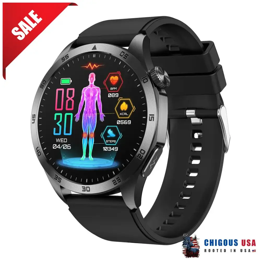 Bearscome pro 4 Intelligent micro-physical examination Blood Glucose ECG Pressure Blood Oxygen Smartwatch
