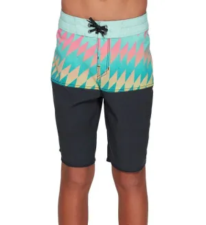 BILLABONG BOYS FIFTY 50 PRO AQUA BOARDSHORT