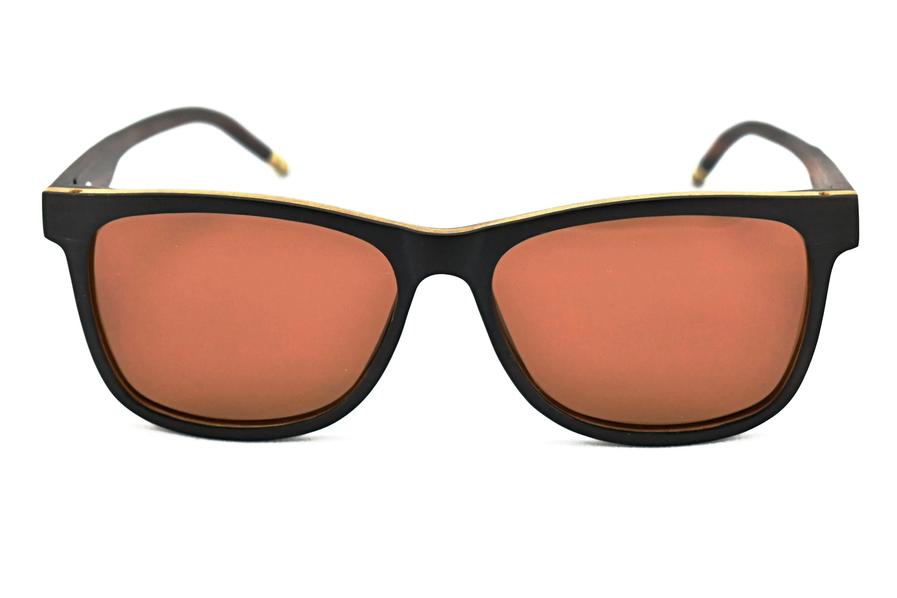 Black Sandalwood Classic Frame Sunglasses - Fino