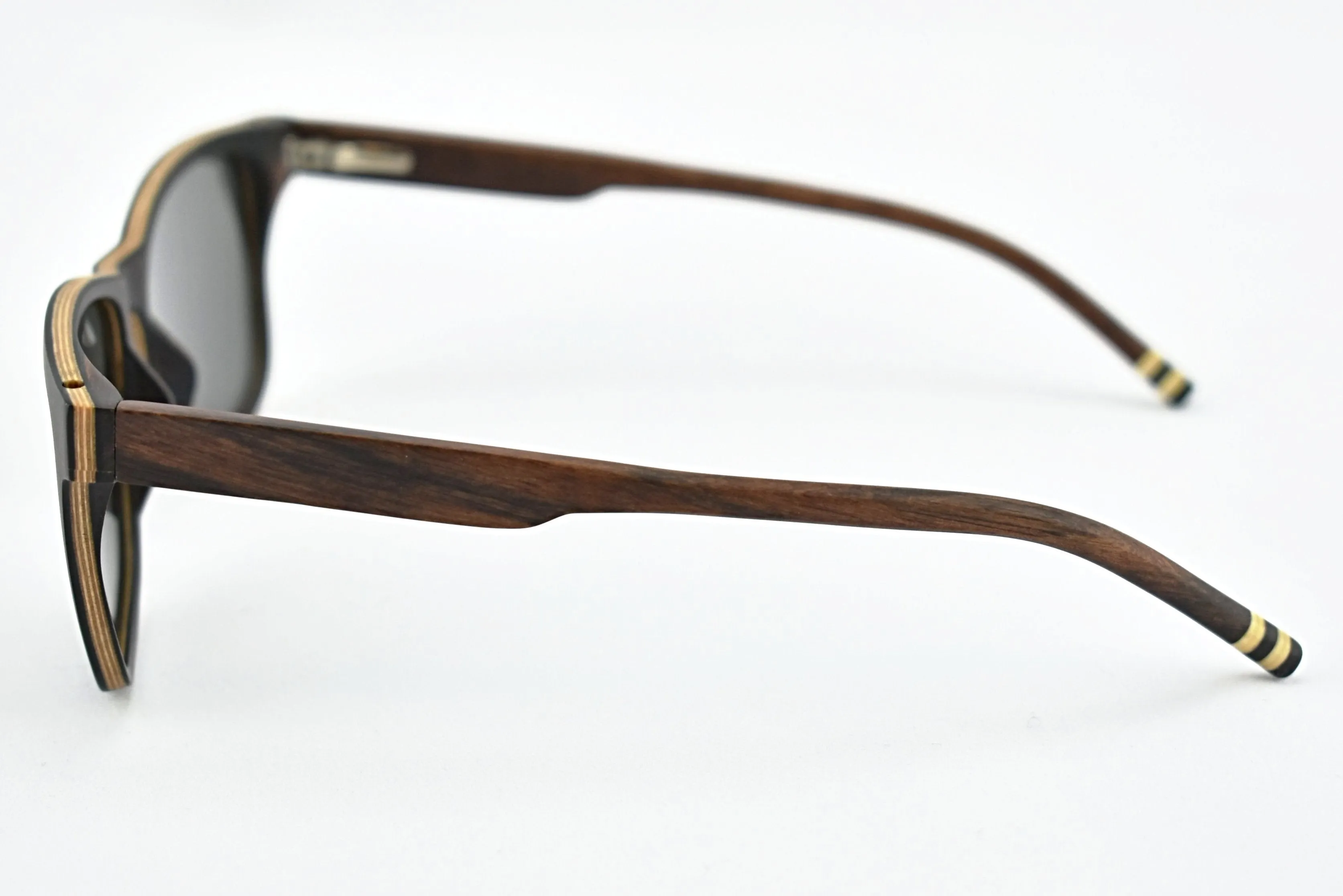 Black Sandalwood Classic Frame Sunglasses - Fino
