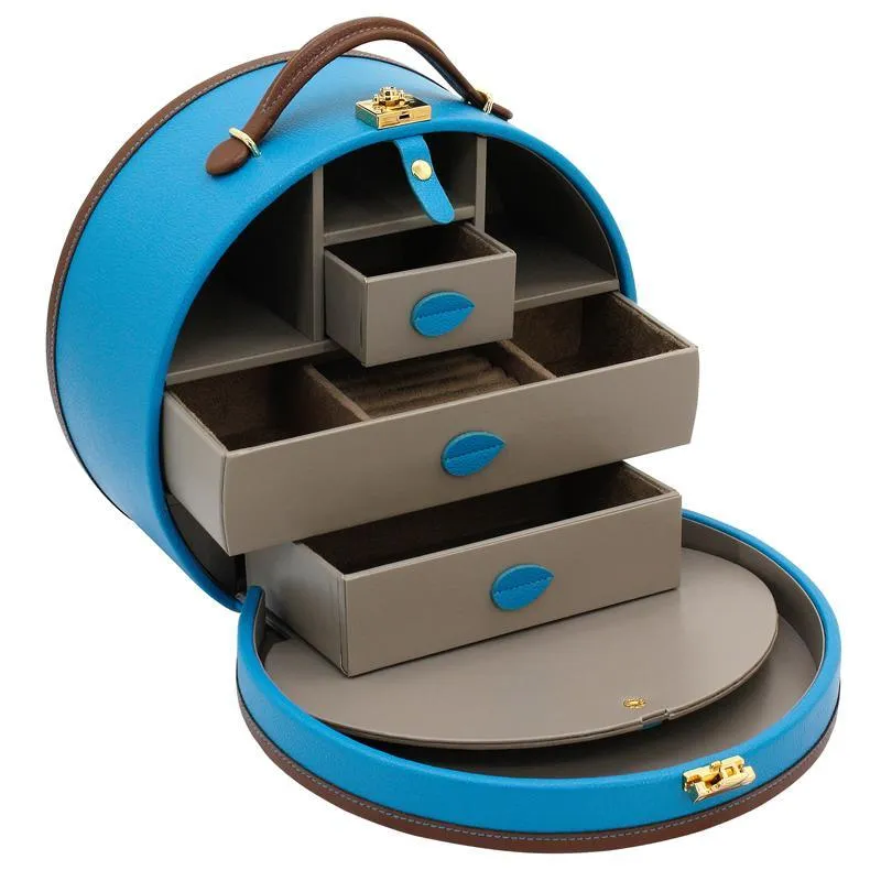 Box for jewelry Friedrich23 Ascot Azure Blue 32030-5