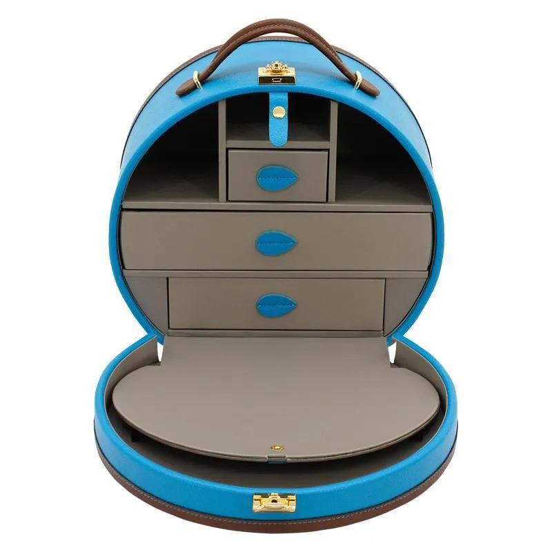 Box for jewelry Friedrich23 Ascot Azure Blue 32030-5