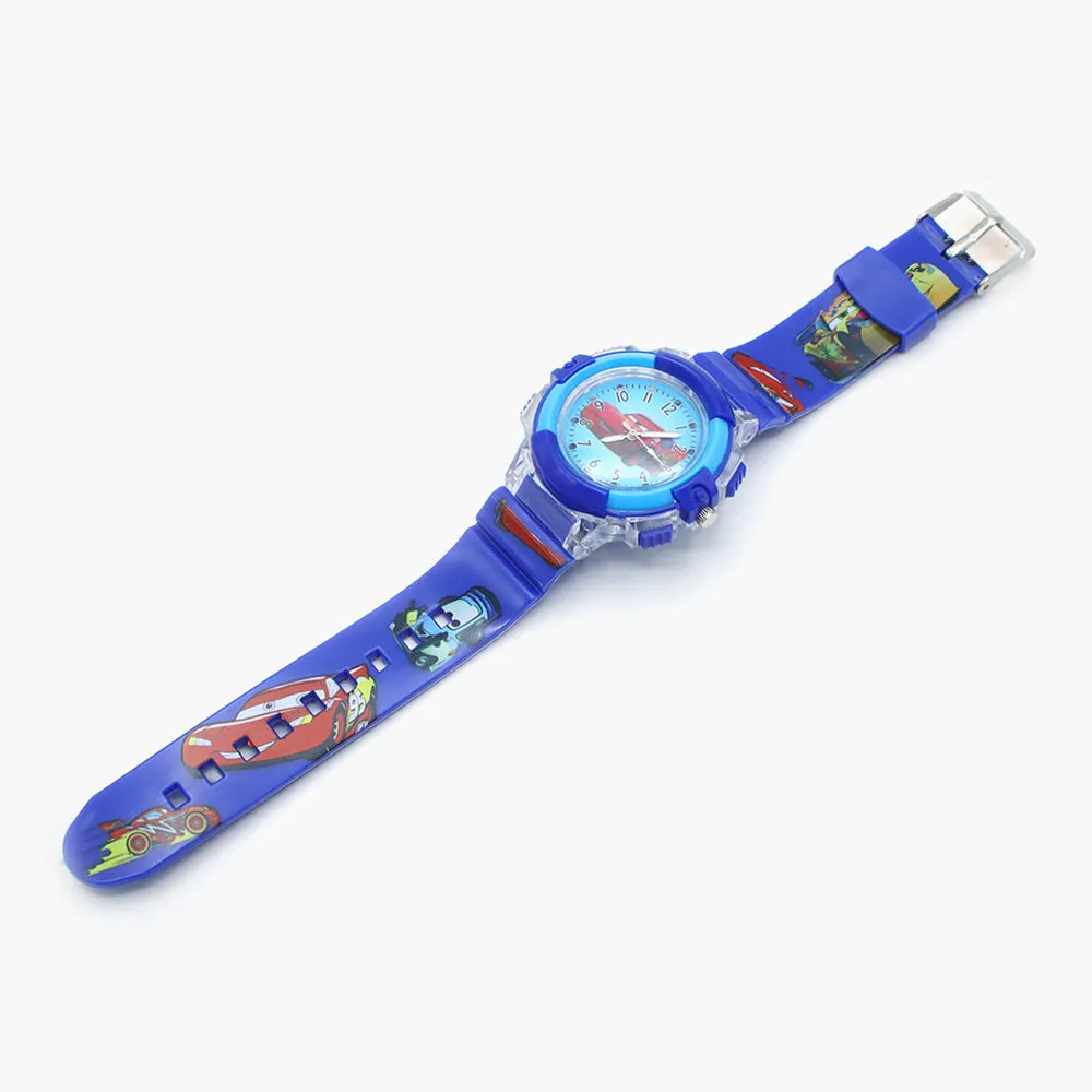 Boys Analog Light Watch - Royal Blue