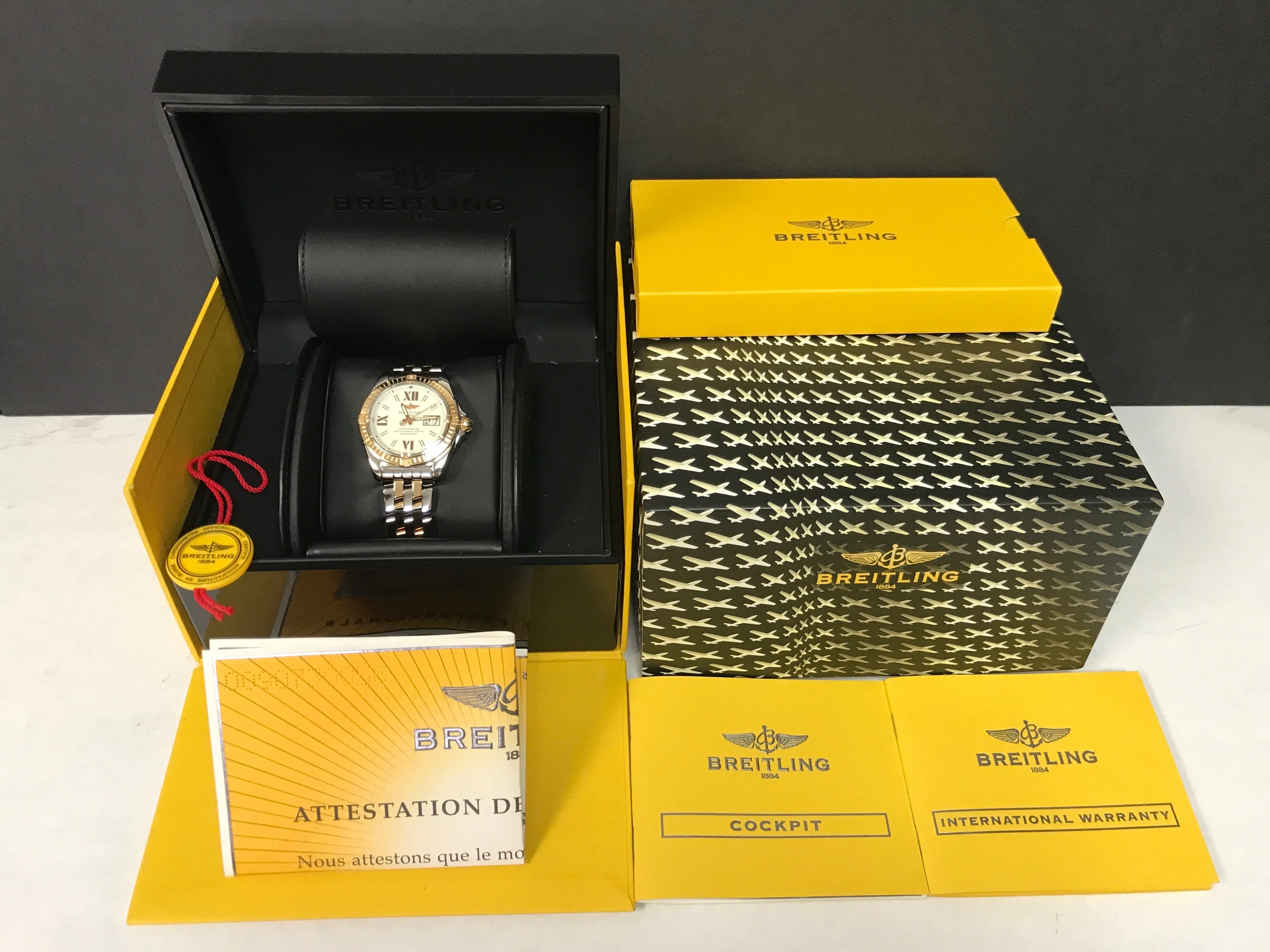 Breitling Cockpit Windrider C49350 White Dial Automatic Men's Watch