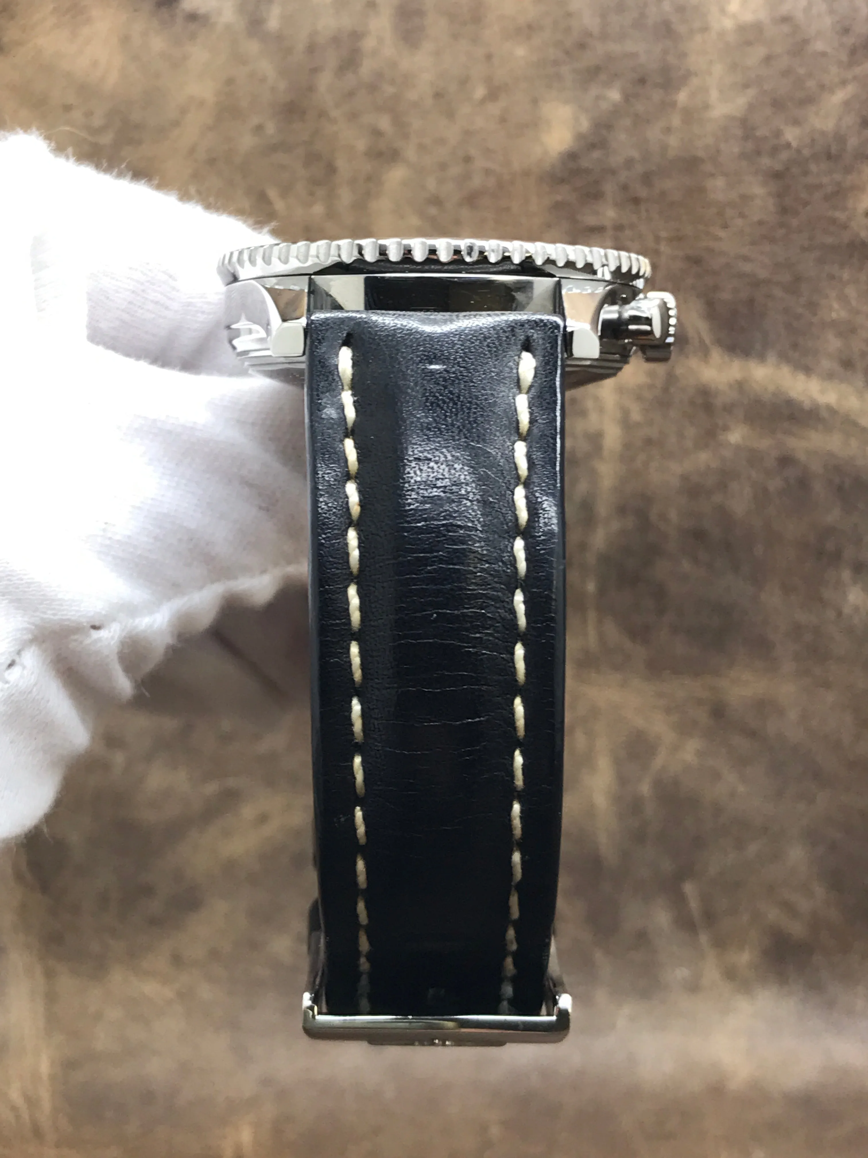 Breitling Navitimer A23322 Black Panda Dial Automatic Men's Watch
