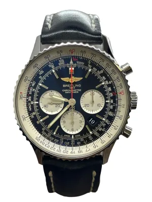 Breitling Navitimer B01 AB0127 Black Panda Dial Automatic Men's Watch