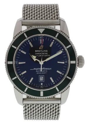 Breitling SuperOcean A17320 Limited Edition Green Bezel
