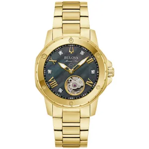 Bulova Stainless Steel Performance Ladies Watch