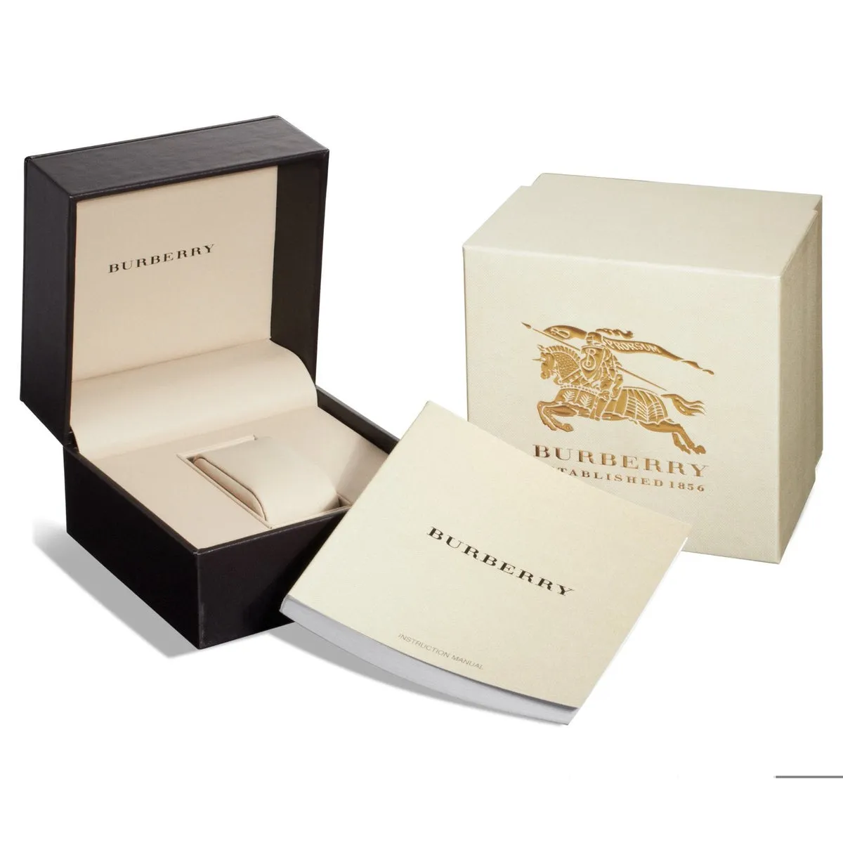 Burberry White Dial Yellow Gold-plated Stainless Steel Unisex Watch BU9003