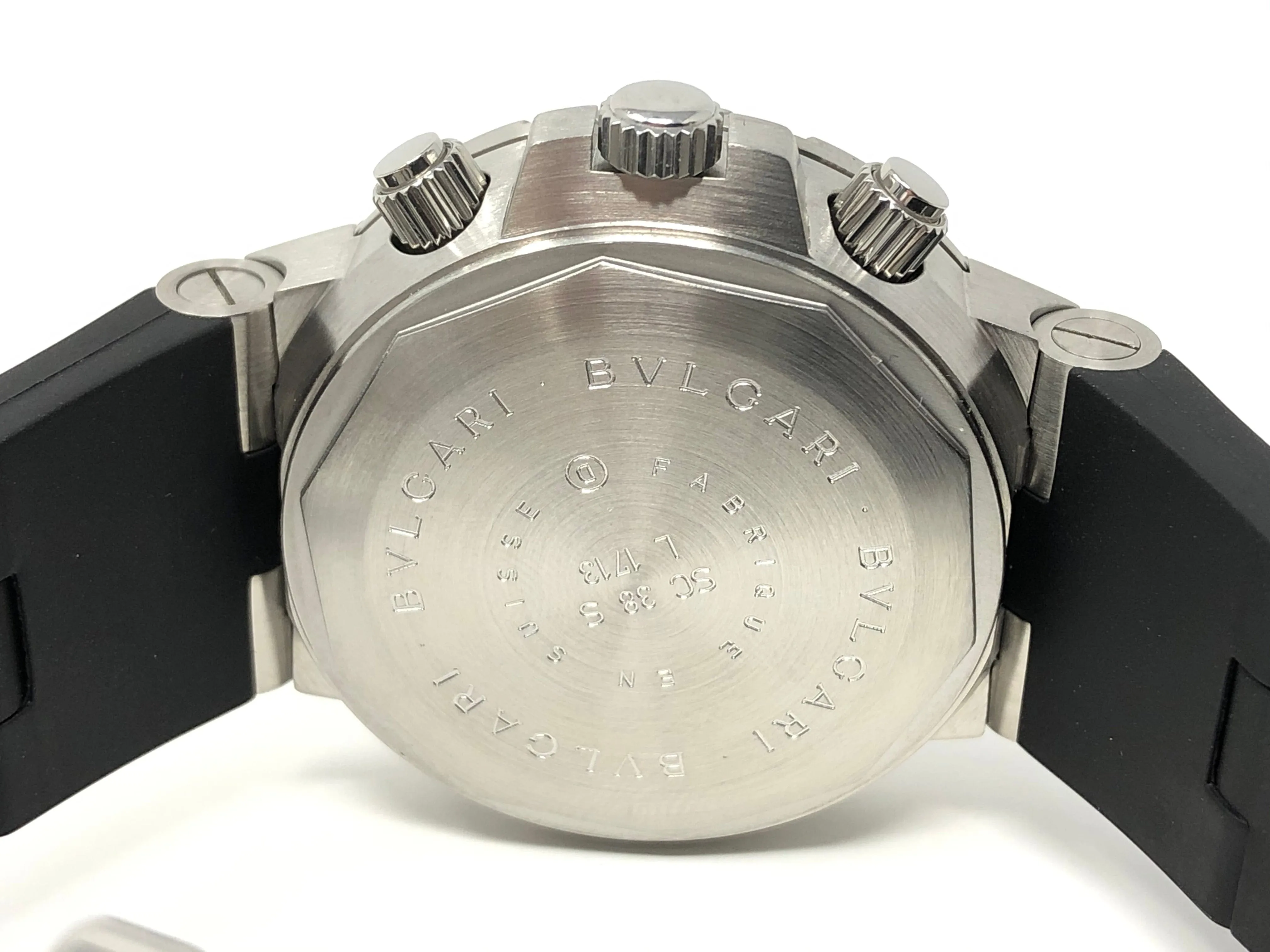 Bvlgari Diagono Chronograph Scuba Steel 38MM - Pre-Owned