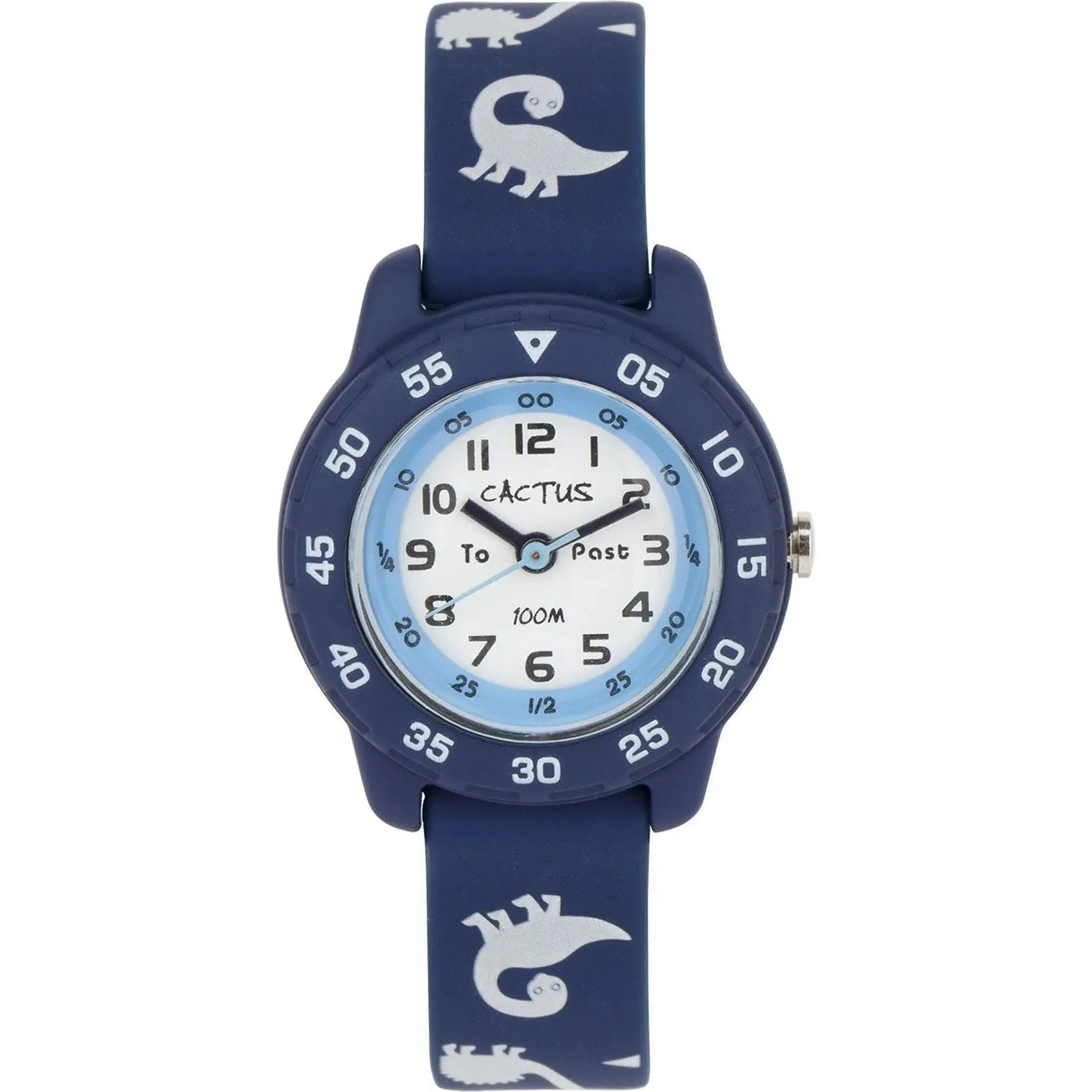 Cactus Watches | Junior | Time Teacher | Blue / Dinosaur