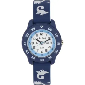 Cactus Watches | Junior | Time Teacher | Blue / Dinosaur