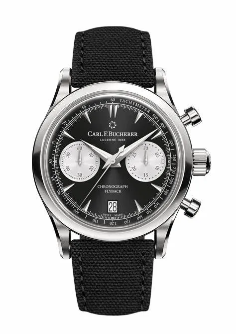 Carl F. Bucherer MANERO FLYBACK 40MM, Black Dial - 00.10927.08.33.02