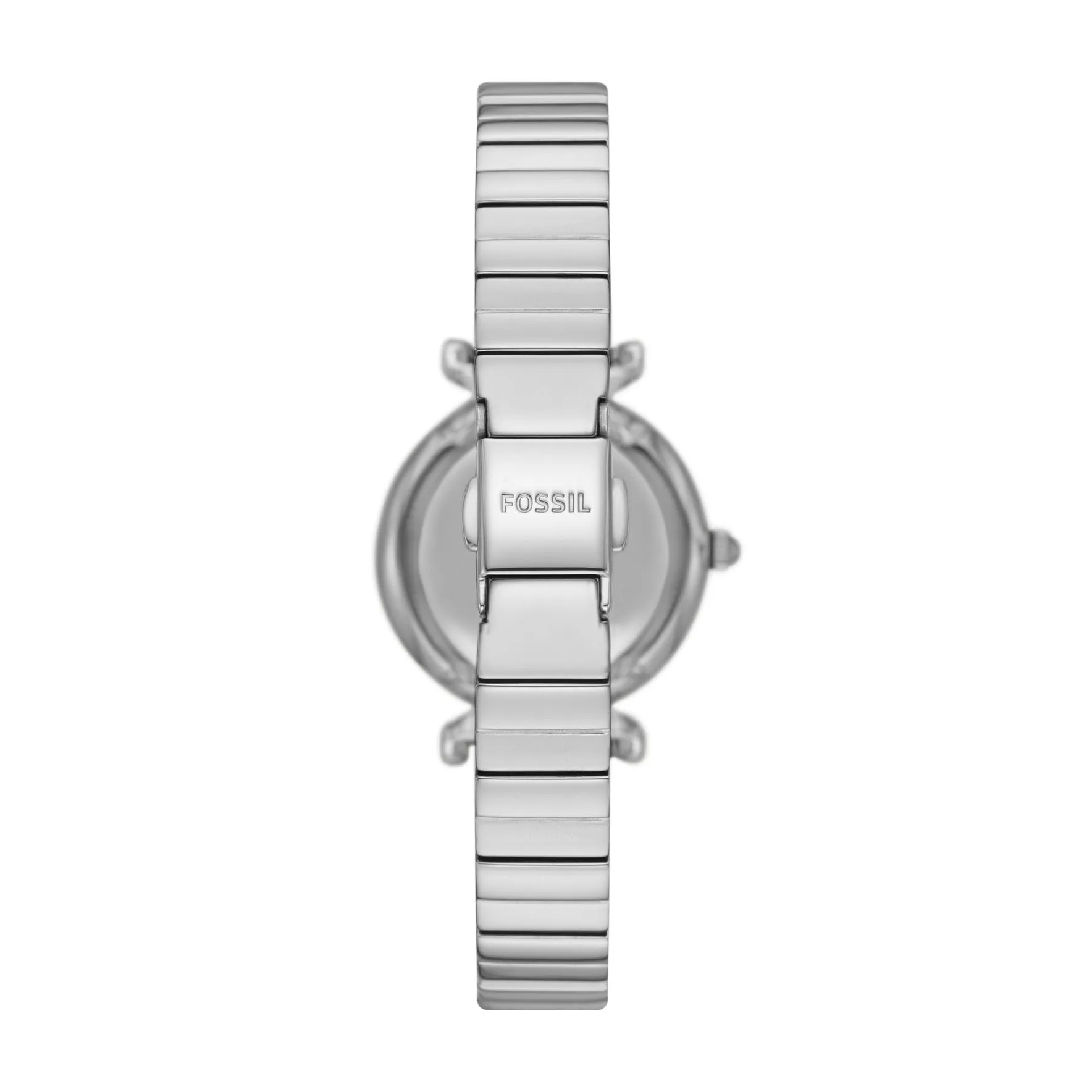 Carlie Three-Hand Stainless Steel Watch and Card Case Box Set