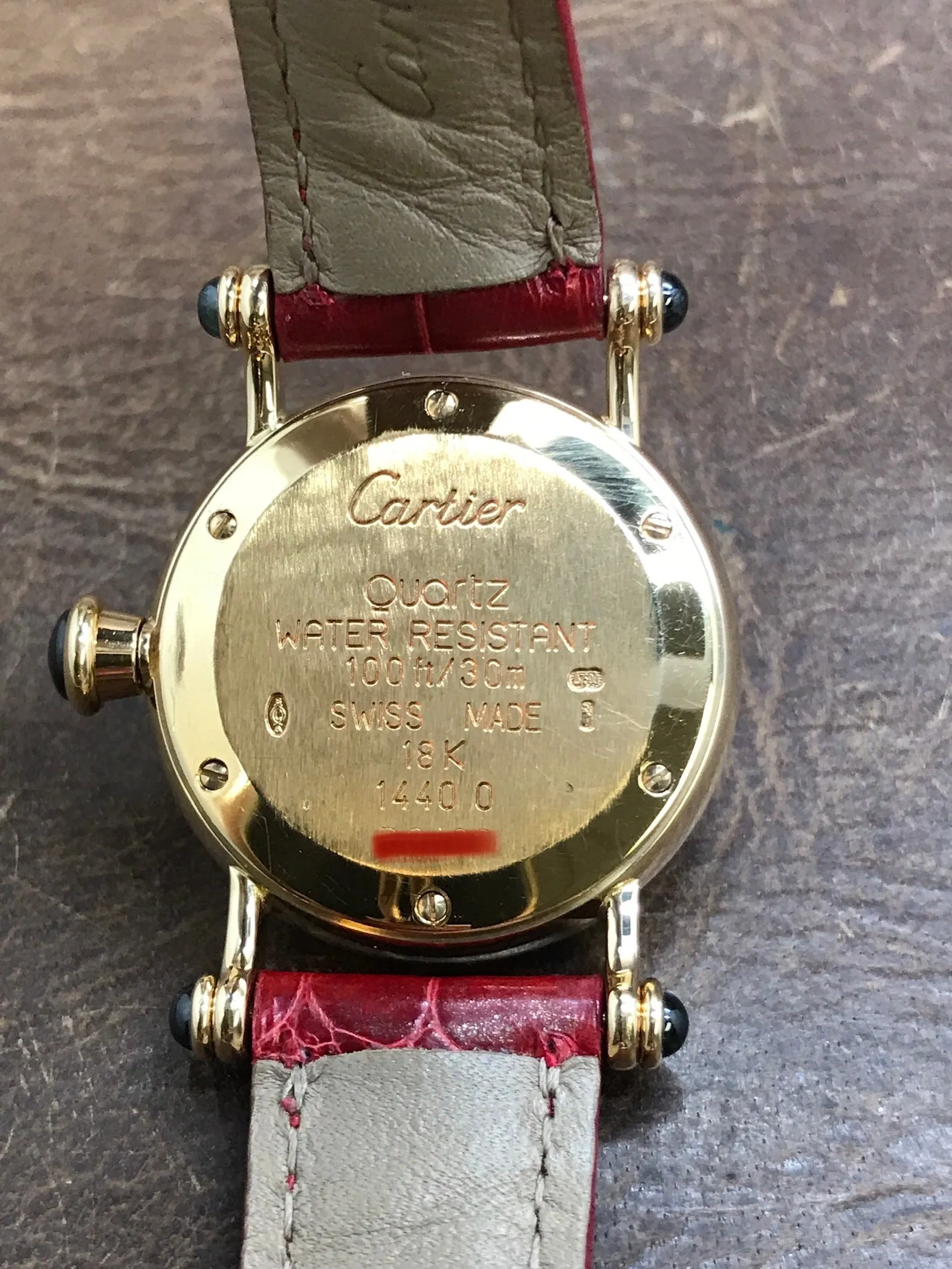 Cartier Diabolo Deployment 1440 White Dial Quartz Women's Watch