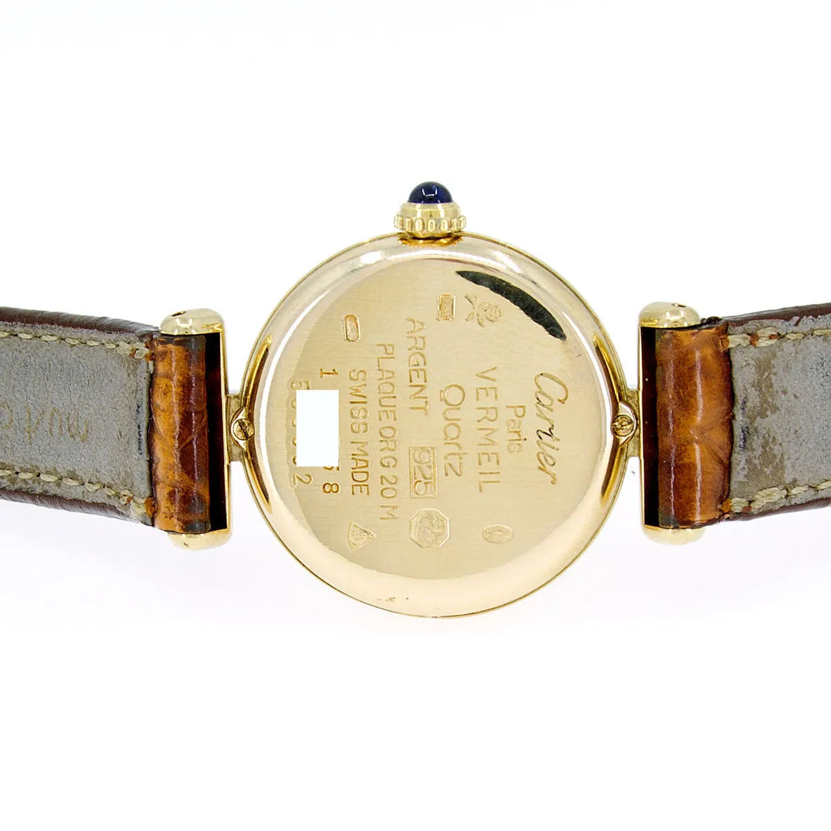 Cartier must de Cartier Vermeil 23mm