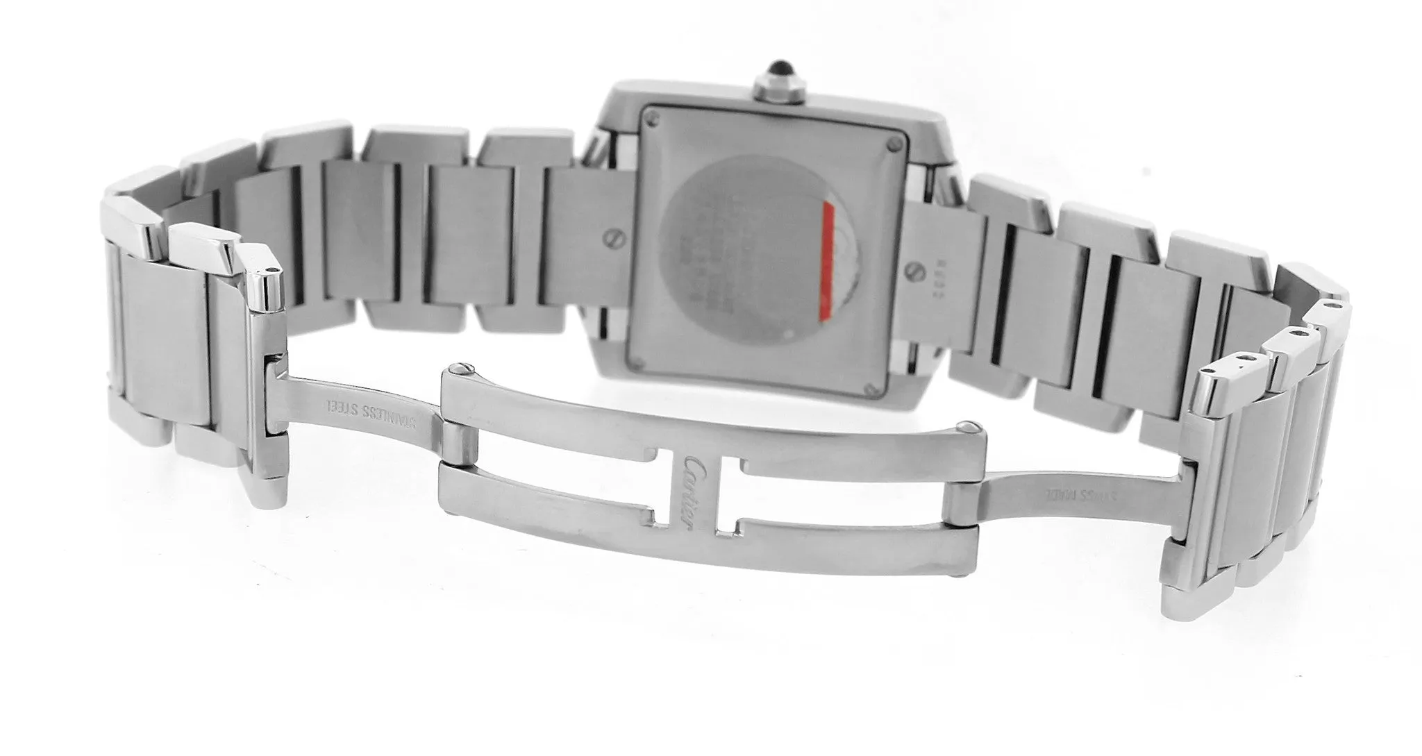 Cartier Tank Francaise Full-Size Automatic Stainless Date Watch W51002Q3 2302