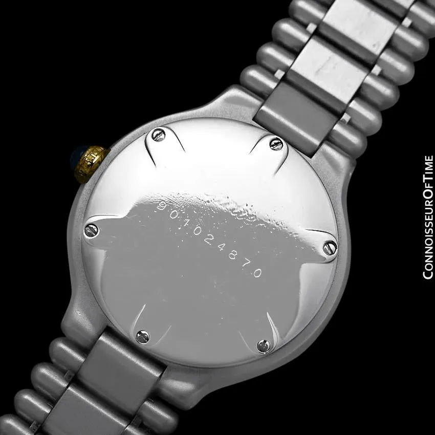 Cartier Must De 21C Ladies Watch - Stainless Steel & 18K Gold