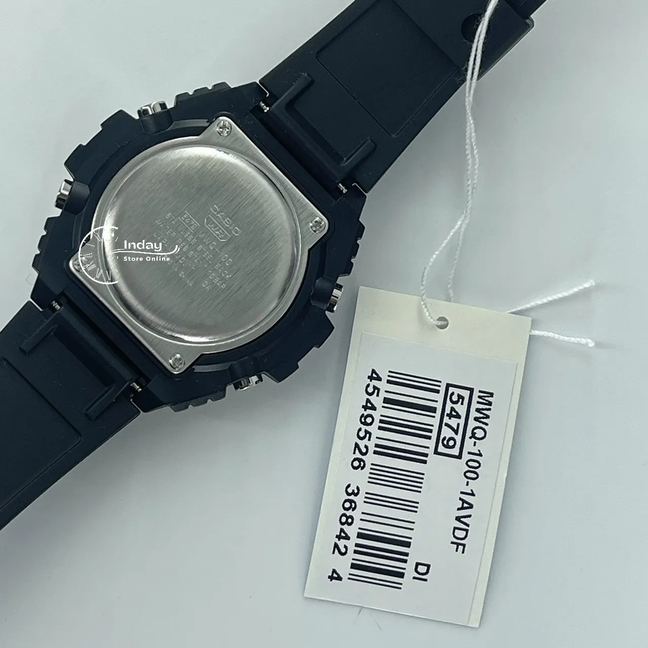 Casio Analog-Digital Men's Watch MWQ-100-1A Resin Band Resin Glass Battery Life: 10 years