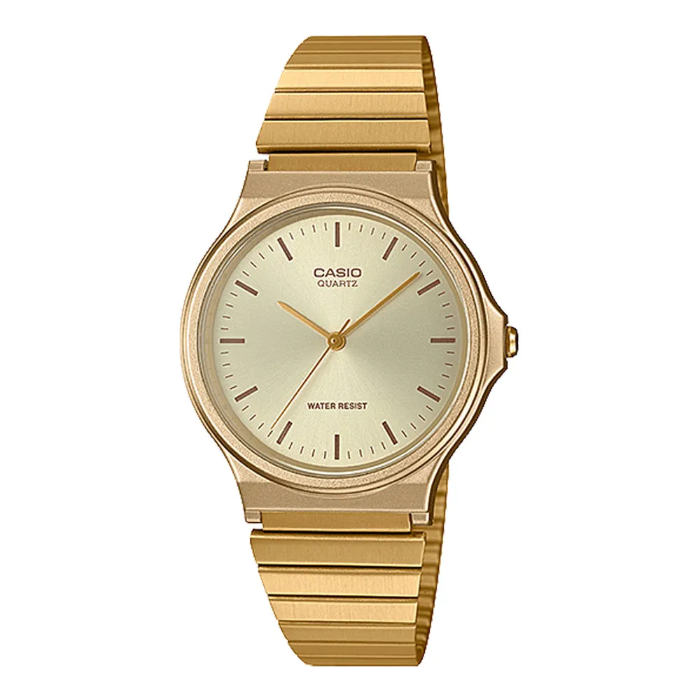 Casio Analog Gold Watch MQ24G-9E