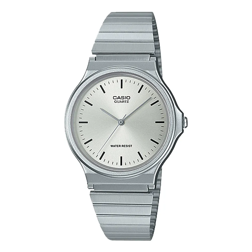 Casio Analog Silver Watch MQ24D-7E